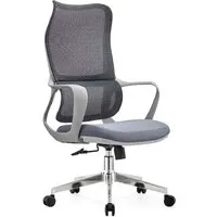 Офисное кресло SitUp LATI-H Grey Chrome (сетка Grey/Grey)
