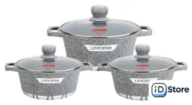 Набор кастрюль Love Smile LS20063
