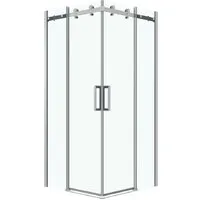 Душевой уголок Grossman Classic 100x100x195 300.K33.04.1010.10.00 (хром/прозрачное стекло)