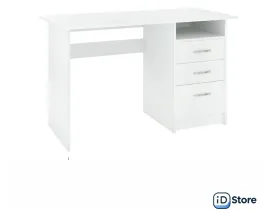 Стол Кортекс-мебель Эльф 120-3ш (белый)