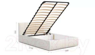 Полуторная кровать Sofos Верона тип A с ПМ 140x200