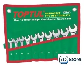 Набор ключей Toptul GAAA1002 (10 предметов)