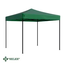 Тент-шатер быстросборный Helex 23001 3х3м полиэстер (зеленый)