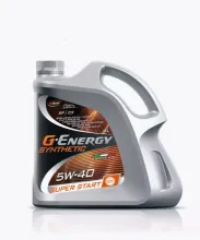 Масло G-Energy Synthetic Super Start 5W-40 4л