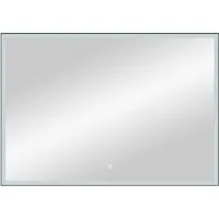 Мебель для ванных комнат Континент Зеркало Frame Black Led 100x70