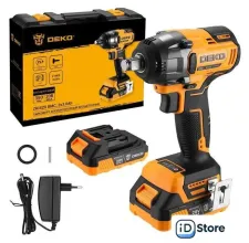 Гайковерт Deko ZKIS20 081-1013 (с 2-мя АКБ, кейс)