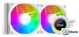 Система жидкостного охлаждения для процессора ID-Cooling Space SL240 XE WHITE