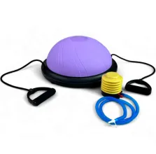 Балансировочная платформа CALVIANO Bosu Ball 46 см (фиолетовый)