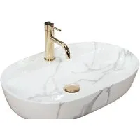 Умывальник Rea Aura 61 Marmo Shiny U8003