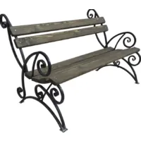 Скамья садовая M-Group Арбат / 18010420 (2м)