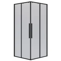 Душевой уголок Niagara NG-6823-34BLACK 90x90x195 (черный матовый/прозрачное стекло)