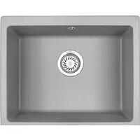 Кухонная мойка Granula GR-5551 (алюминиум)