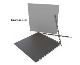 Будо-мат DFC 100 x 100 см, 20 мм EVA (серый)