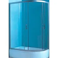 Душевой уголок Coliseum Сатрия T-120 левая (матовое стекло)