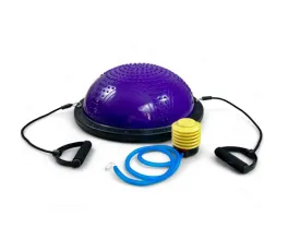 Балансировочная платформа CALVIANO Bosu Ball 58 см (фиолетовый)