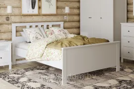Кровать Сага двойная 140х200 белый