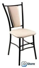 Стул ВВР Марсель (ваниль/черный, экокожа)