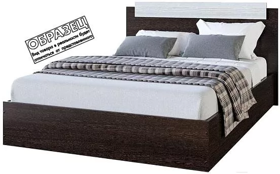 Односпальная кровать МебельЭра Эко 900 венге/лоредо