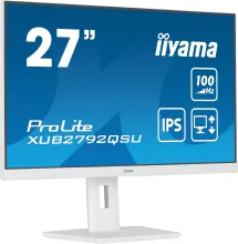 Монитор Iiyama 27" ProLite XUB2792QSU-W6 белый