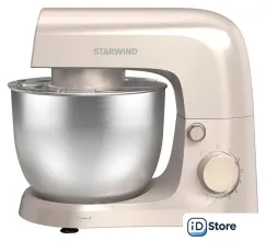 Планетарный миксер StarWind SPM2152 (кремовый)