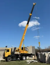 Автокран 16 тонн, 20 метров