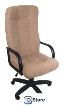 Офисное кресло Деловая обстановка Атлант Стандарт (коричневый, флок)