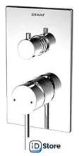 Смеситель Bravat ARC P69193C-2-ENG с встроенным механизмом D982CP-A