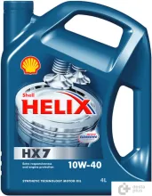 Моторное масло Shell Helix HX7 10W-40 4л