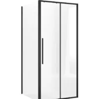 Душевой уголок Niagara 90x90x195 NG-84-9AB-A90B-34 (черный матовый/прозрачное стекло)