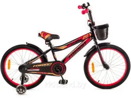 Детский велосипед Favorit Biker- 20"" красно-черный