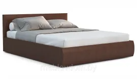 Мягкая кровать Верона 180 Teos dark brown с подъемным механизмом