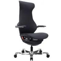 Офисное кресло Everprof Atom Black Экокожа Черный