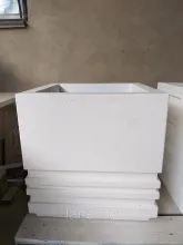 Цветочница бетонная "Стиль 4" 500х500х500мм