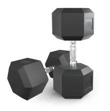 Гантели гексагональные обрезиненные UNIX Fit (35 кг, 2 шт)