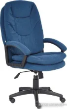 Офисное кресло TetChair Comfort LT флок (синий)