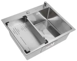 Комплект ARFEKA ECO AR мойка 600500, коландер G, дозатор SATIN DECOR MILLET