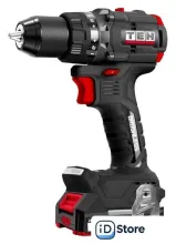 Дрель-шуруповерт TEH TDBL1020-2B (с 2-мя АКБ, кейс)
