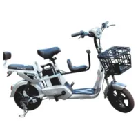 Электровелосипед AVM E-Alfa mini (белый)