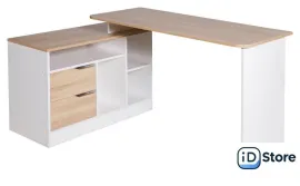 Стол Мебель-класс Имидж-3 (белый/дуб сонома)