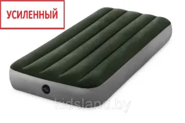 Надувной матрас кровать Intex 64106 (усиленный), 76х191х25