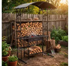  СпецПрофРесурс Мангал с крышей Локи