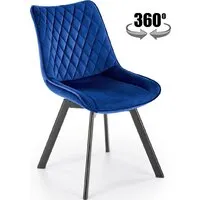 Стул Halmar K520 (синий/черный)