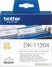 Самоклеящаяся термобумага Brother DK-11204