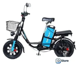 Электровелосипед AVM E-Alfa Fat Travel (черный)