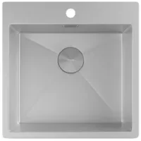 Мойка кухонная ZorG Zerox 51 / IF Zurinox Steel