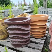 Цветочница бетонная "Витая" 400х380х300 мм.
