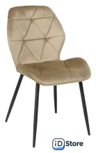 Стул AksHome Congo New 90025 (капучино велюр G062-11/черный)