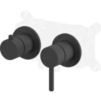 Смеситель Whitecross Y1242BL (черный матовый)