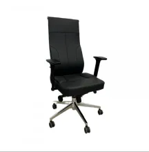 Кресло Situp PARTNER chrome (экокожа Black / Black