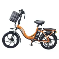 Электровелосипед Minako F7 (оранжевый)